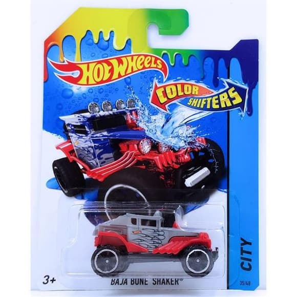 Машинка Hot Wheels Color Shifter Зміни колір Baja Bune Shaker (BHR15-CFM28)